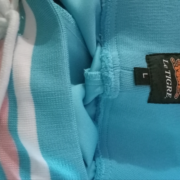 Pink/blue & white Letigre tracksuit..XL jacket pants are large. - Picture 5 of 9